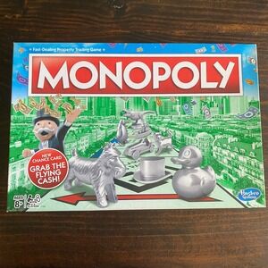 Hasbro Monopoly Board Game 2017 Edition Complete with T-Rex Token Kids